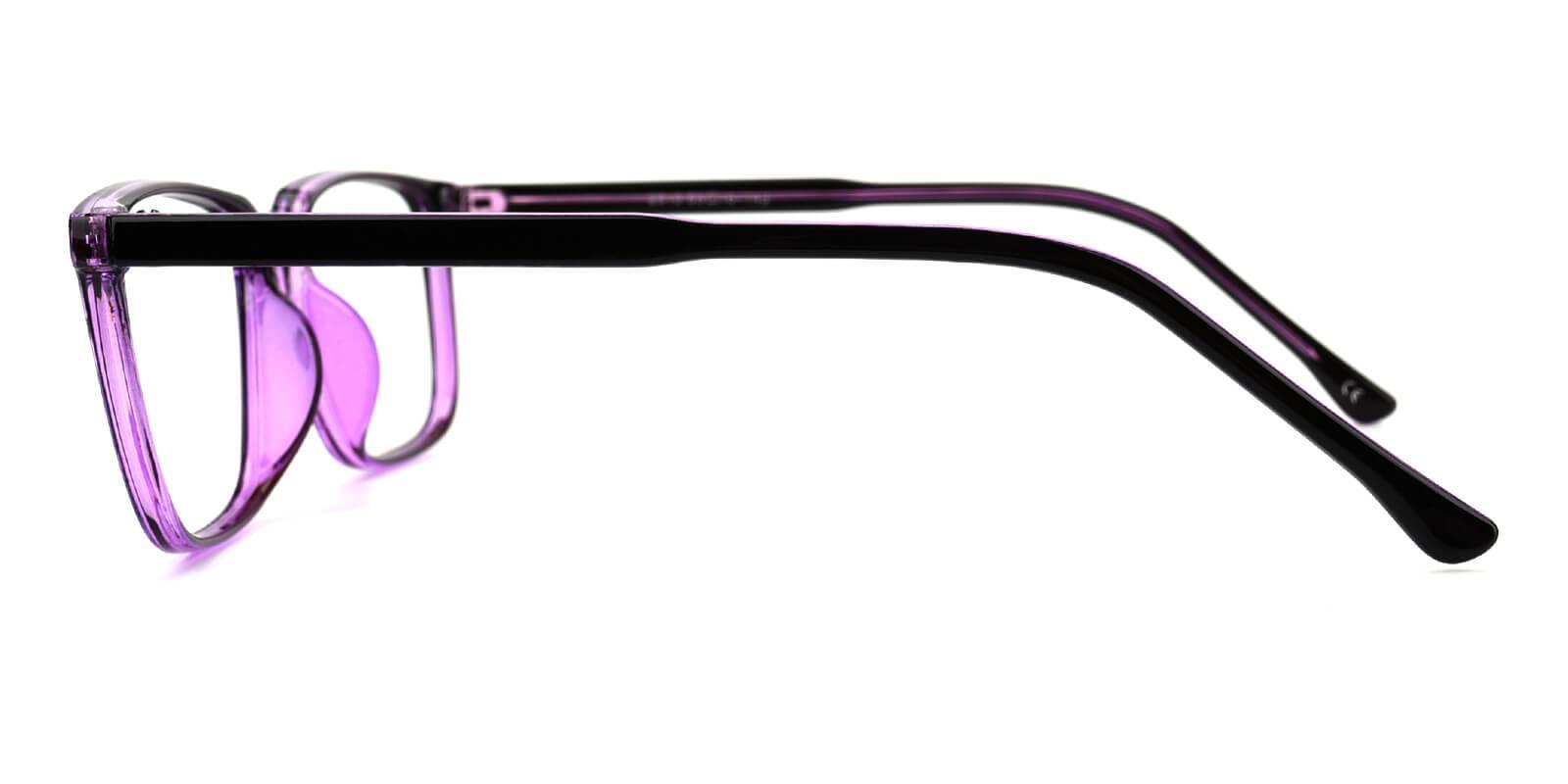 Belleville Purple Acetate Eyeglasses , UniversalBridgeFit Frames from ABBE Glasses