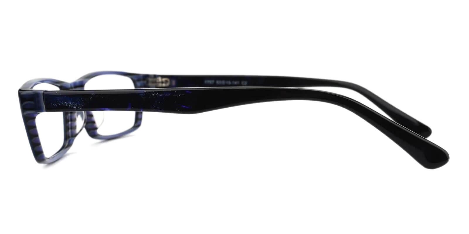 Weston Blue Acetate Eyeglasses , UniversalBridgeFit Frames from ABBE Glasses
