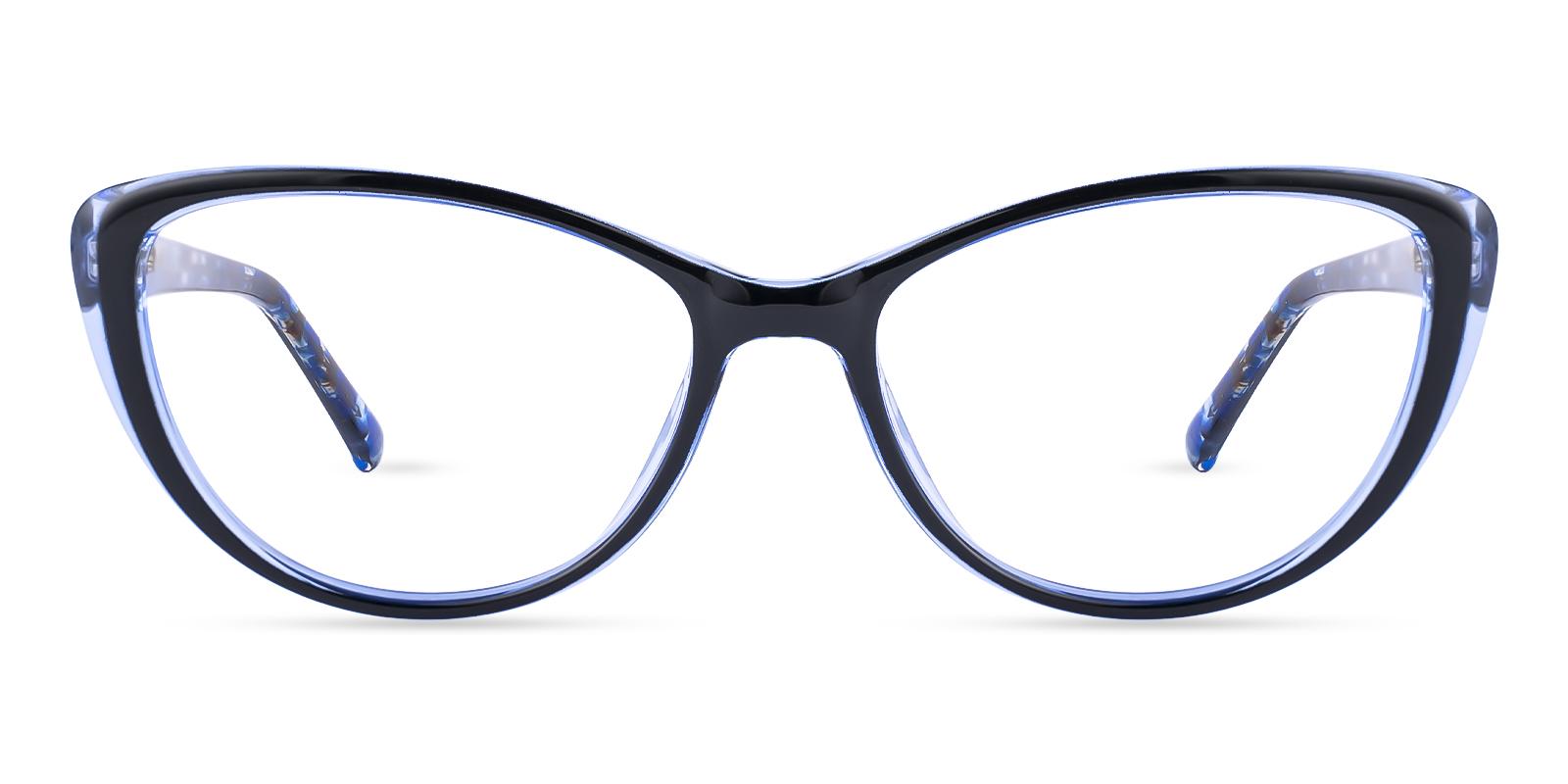 Memento Blue Acetate Eyeglasses , UniversalBridgeFit Frames from ABBE Glasses