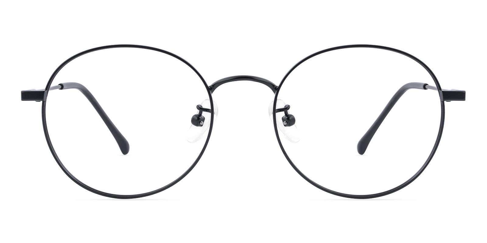 Mystery Black Metal Lightweight , NosePads , Eyeglasses Frames from ABBE Glasses