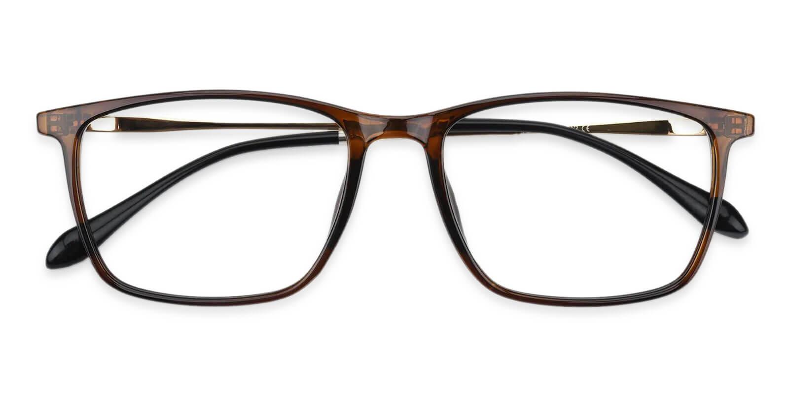 Honor Brown TR Eyeglasses , Lightweight , UniversalBridgeFit Frames from ABBE Glasses