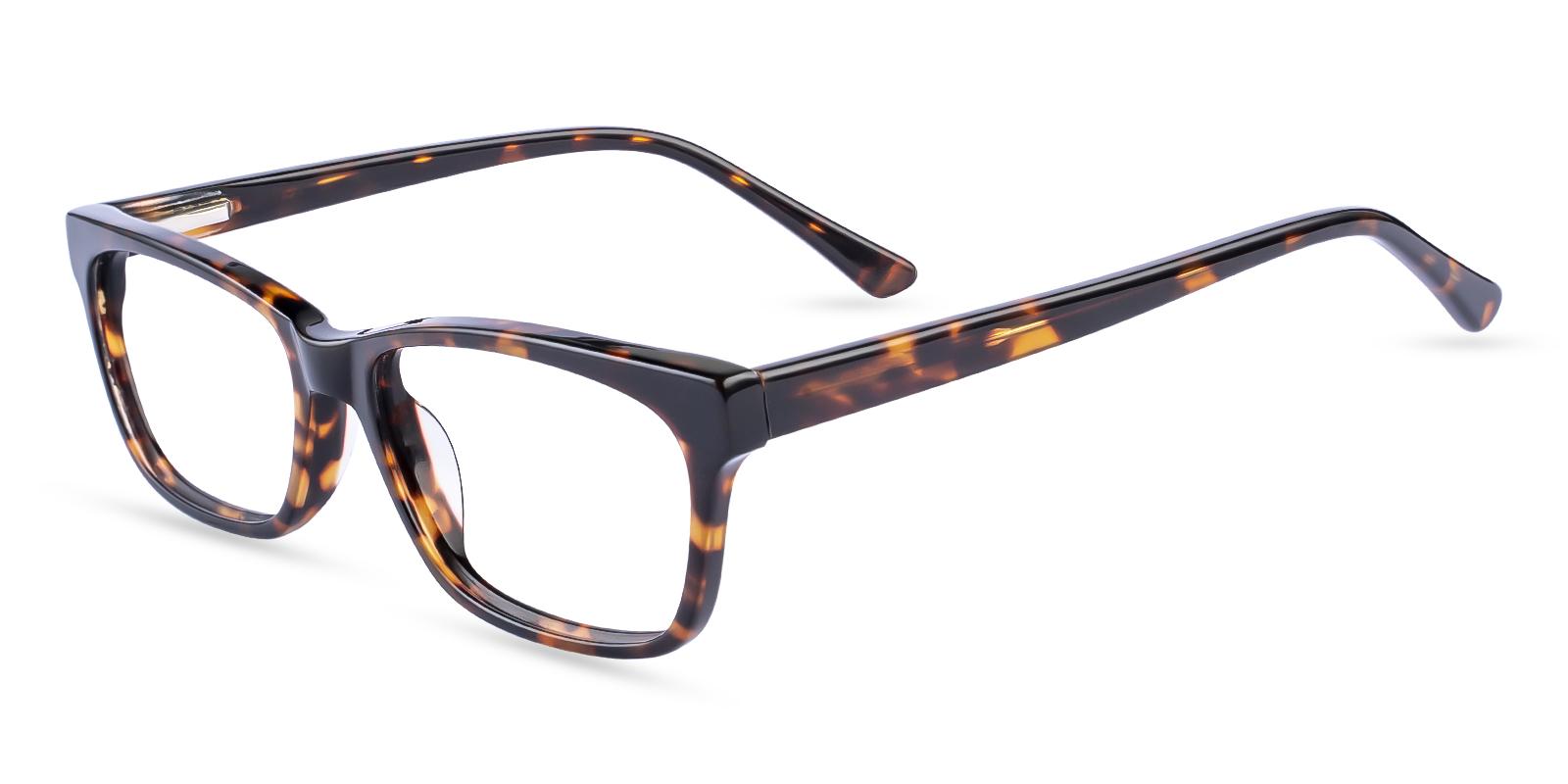 Demain Tortoise Acetate Eyeglasses , SpringHinges , UniversalBridgeFit Frames from ABBE Glasses
