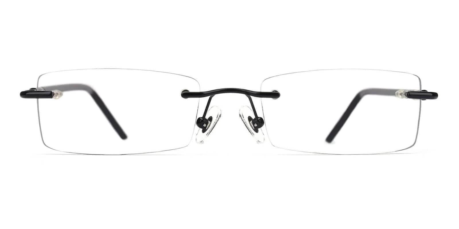 Noble Black TR Eyeglasses , NosePads , SpringHinges Frames from ABBE Glasses
