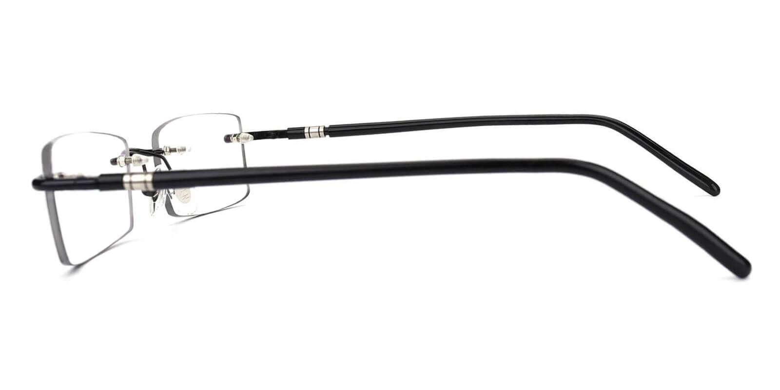 Noble Black TR Eyeglasses , NosePads , SpringHinges Frames from ABBE Glasses
