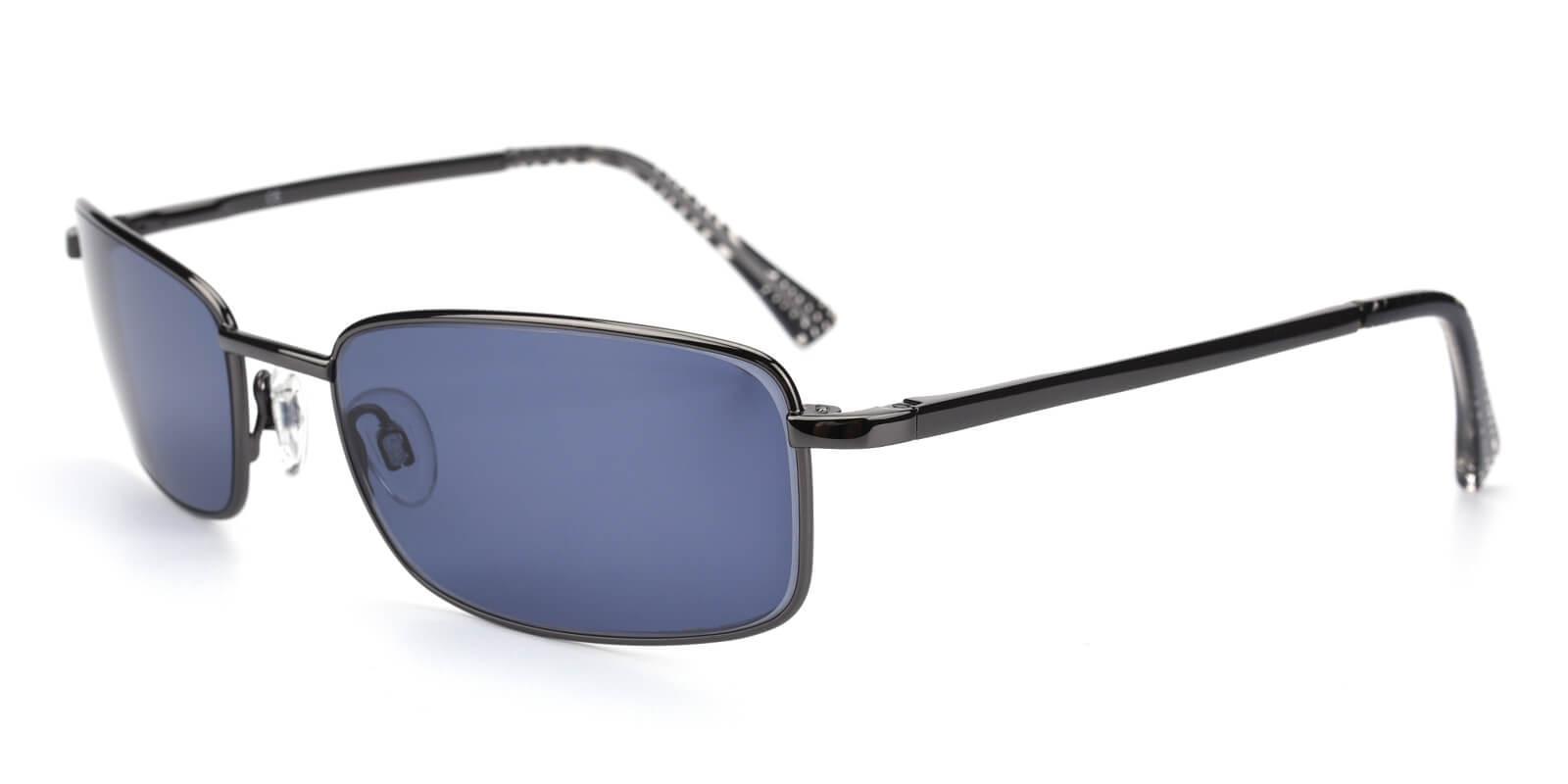 Sam Gun Metal SpringHinges , Sunglasses , NosePads Frames from ABBE Glasses