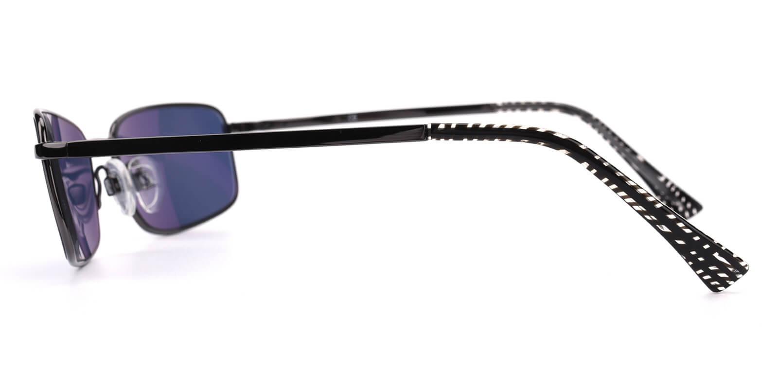 Sam Gun Metal NosePads , SpringHinges , Sunglasses Frames from ABBE Glasses