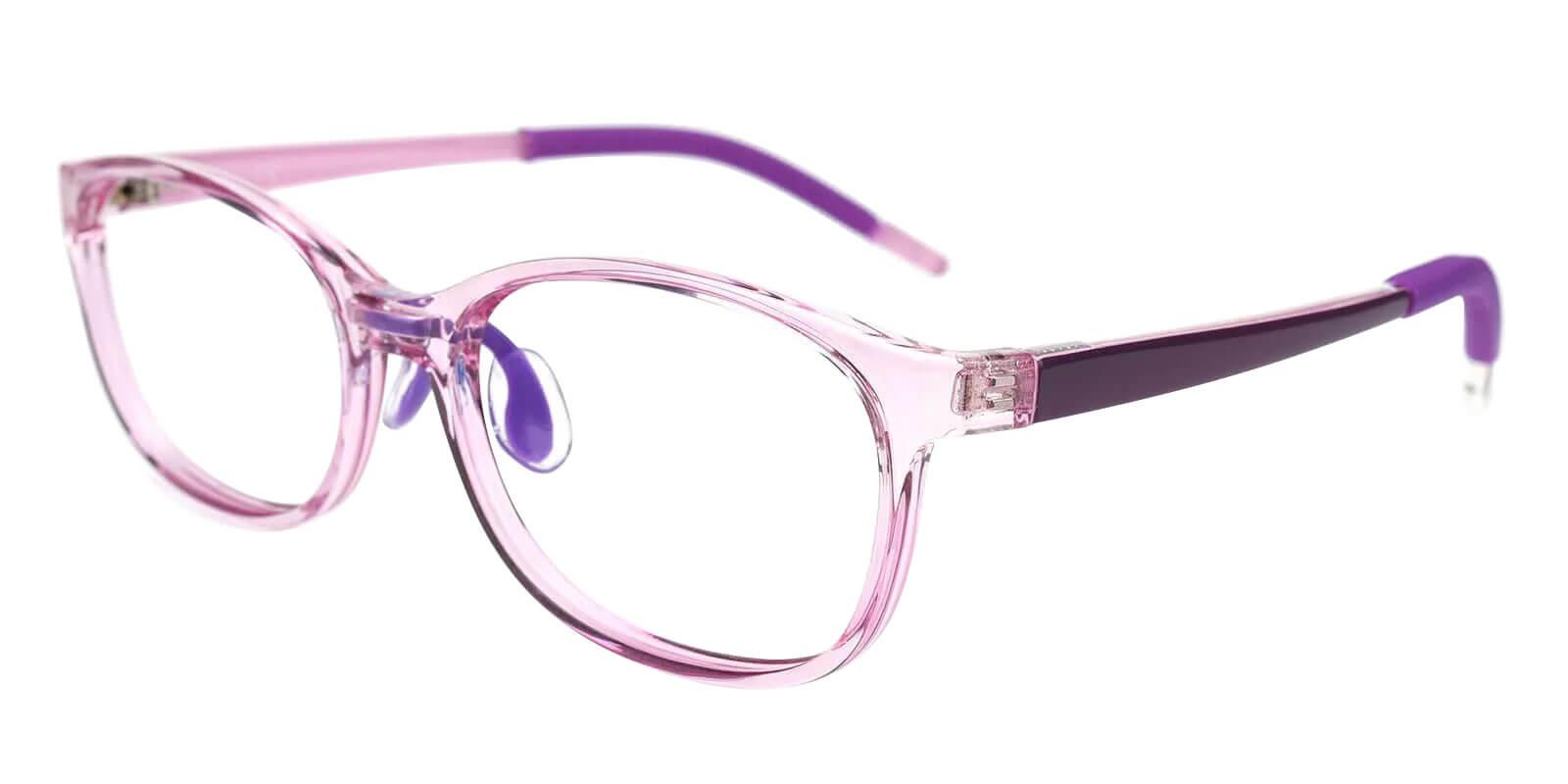 Kids-Willy Purple TR Eyeglasses , Lightweight , NosePads Frames from ABBE Glasses
