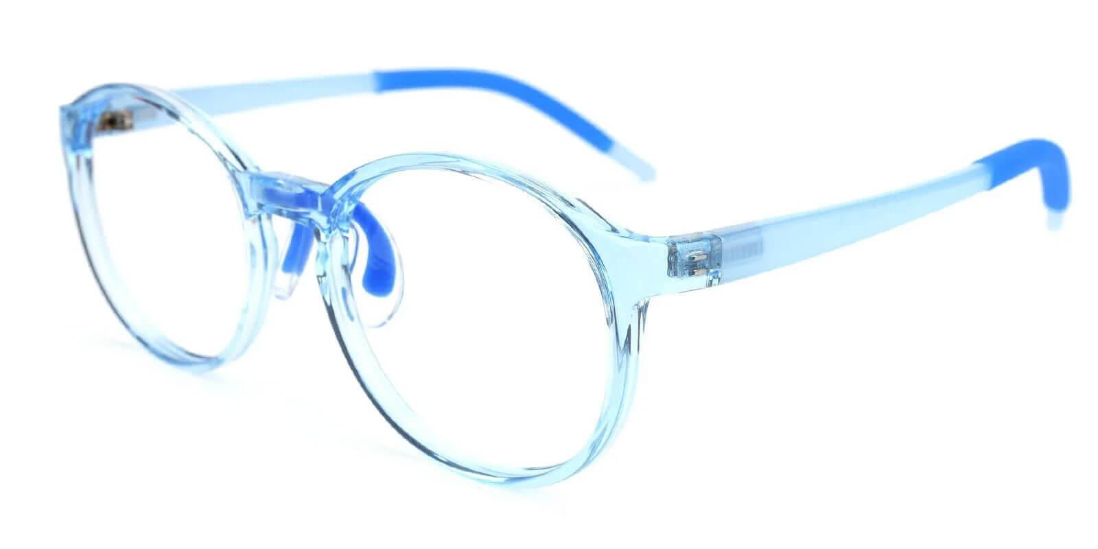 Kids-Billy Translucent TR Eyeglasses , Lightweight , NosePads Frames from ABBE Glasses