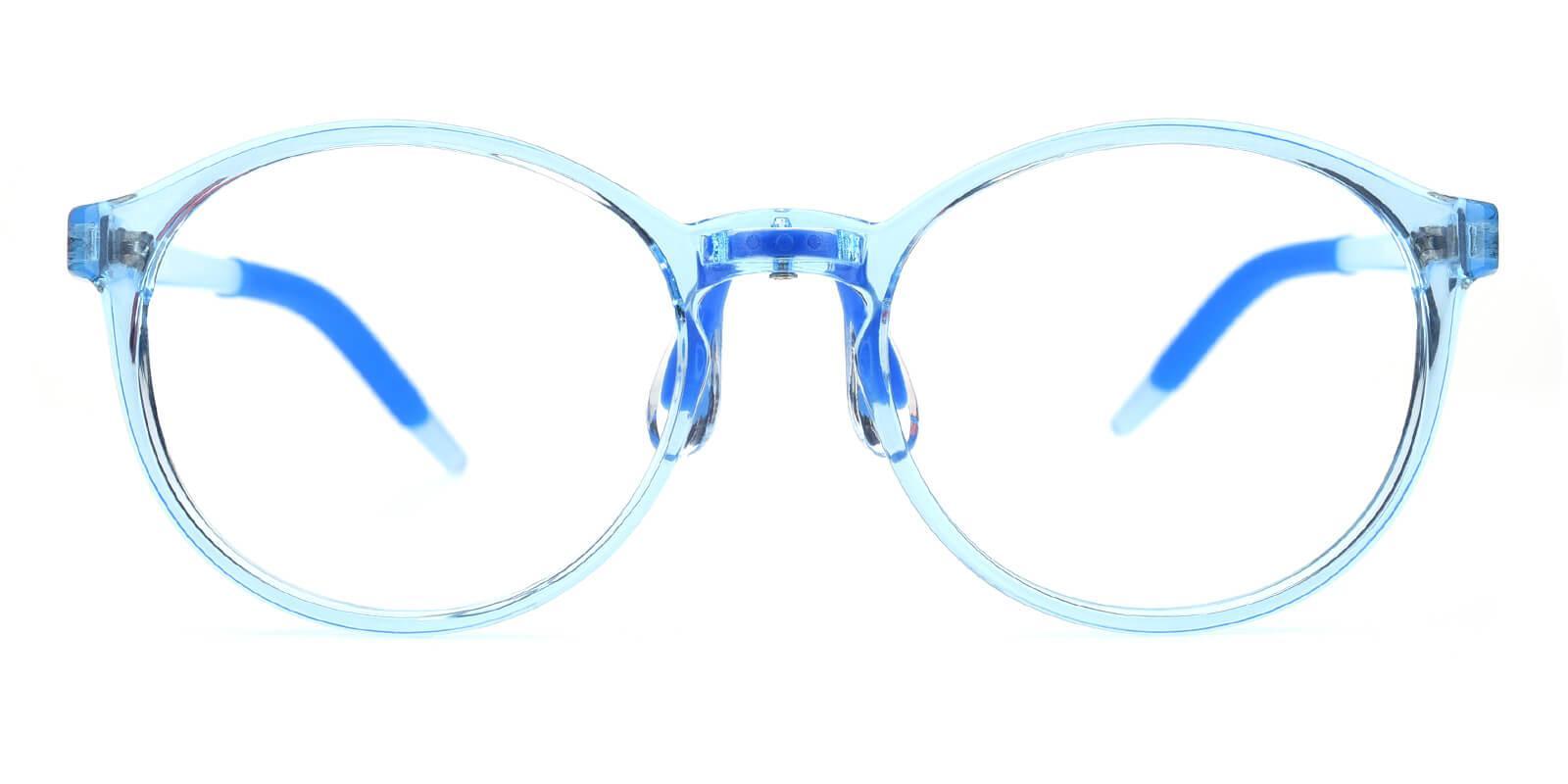 Kids-Billy Translucent TR Eyeglasses , Lightweight , NosePads Frames from ABBE Glasses