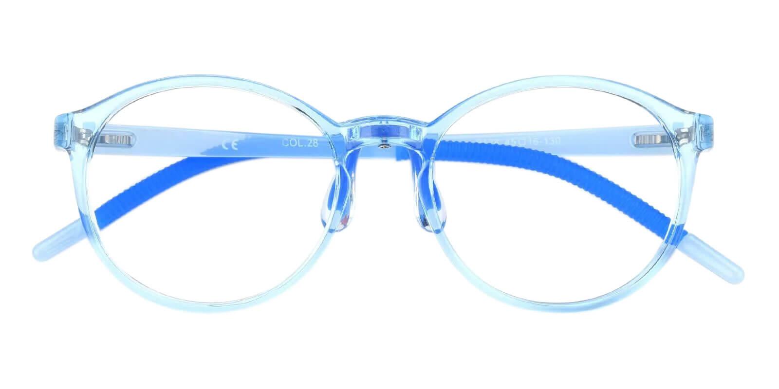 Kids-Billy Translucent TR Eyeglasses , Lightweight , NosePads Frames from ABBE Glasses