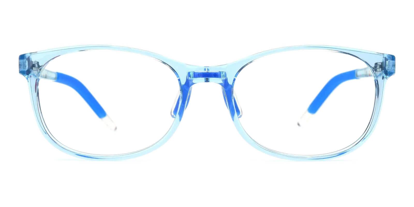 Munroe Blue TR Eyeglasses , Lightweight , NosePads Frames from ABBE Glasses