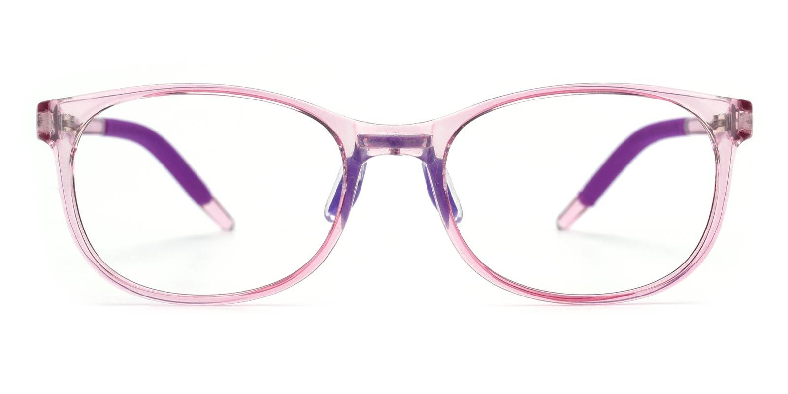 Kids-Munroe Purple TR Eyeglasses , Lightweight , NosePads Frames from ABBE Glasses