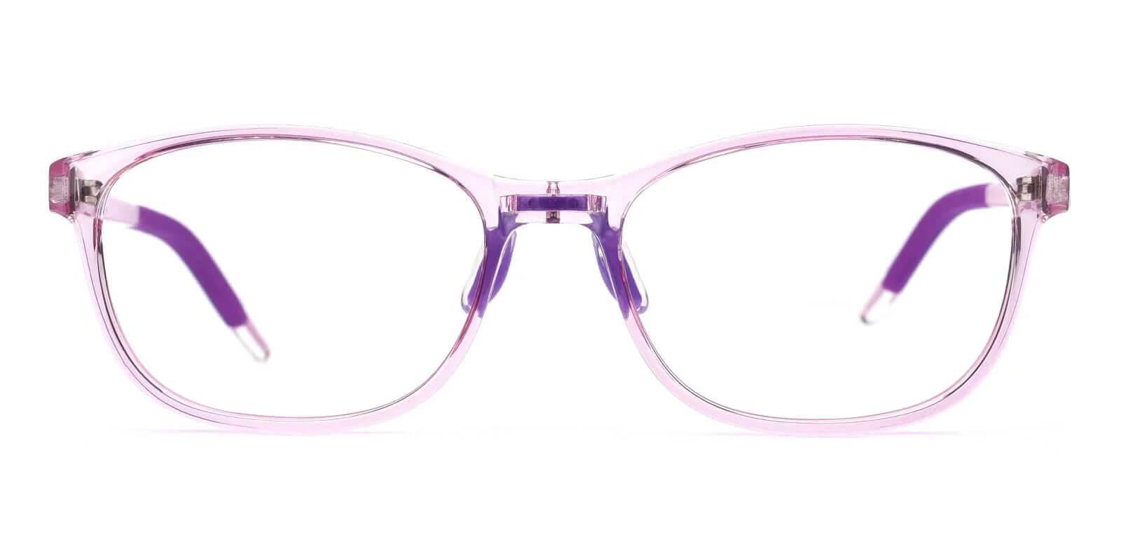 Terry Purple TR Eyeglasses , Lightweight , NosePads Frames from ABBE Glasses