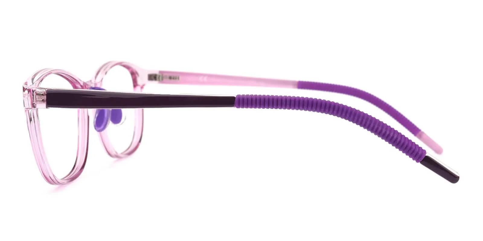 Terry Purple TR Eyeglasses , Lightweight , NosePads Frames from ABBE Glasses