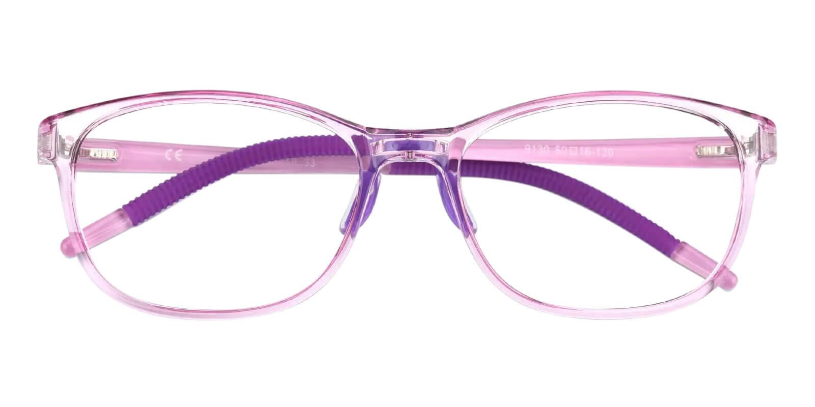 Terry Purple TR Eyeglasses , Lightweight , NosePads Frames from ABBE Glasses