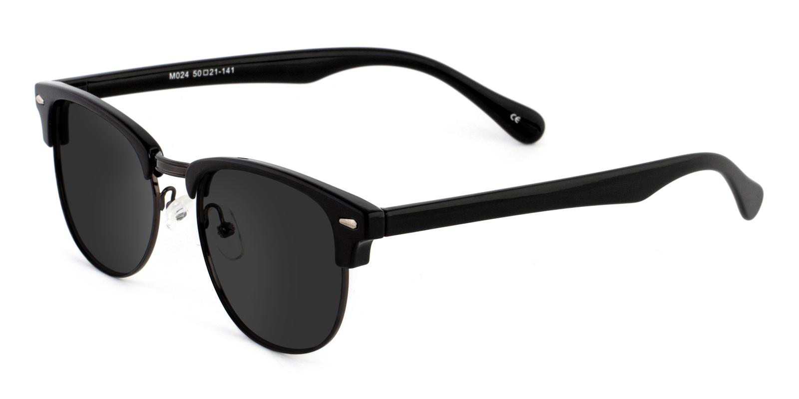 Michel Black Combination Sunglasses , NosePads Frames from ABBE Glasses