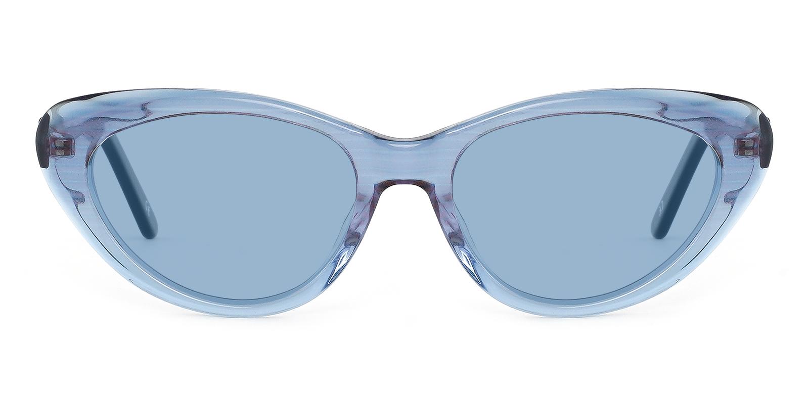 Botanist Blue Acetate SpringHinges , Sunglasses , UniversalBridgeFit Frames from ABBE Glasses