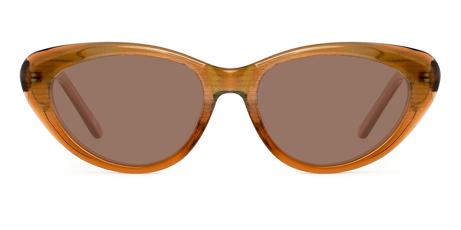 Botanist Brown Acetate Sunglasses , UniversalBridgeFit , SpringHinges Frames from ABBE Glasses