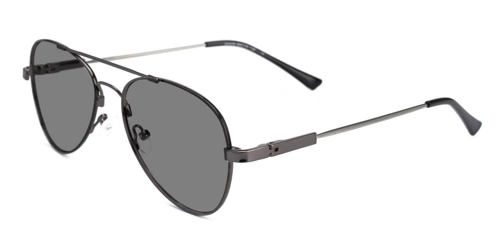 Movement Gun Metal NosePads , SpringHinges , Sunglasses Frames from ABBE Glasses