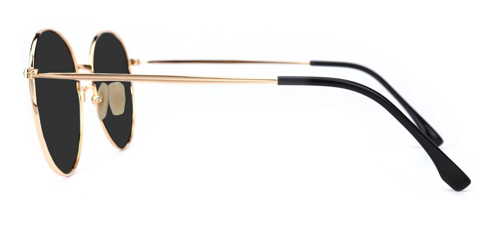 Variable Gold Titanium Sunglasses , Lightweight , NosePads Frames from ABBE Glasses