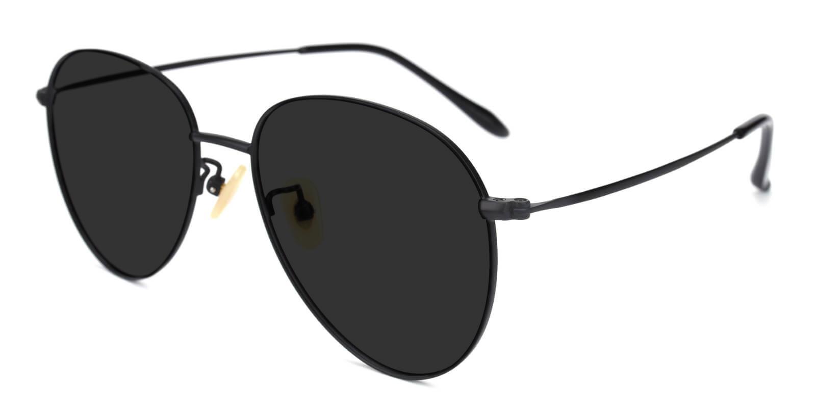 Tower Black Titanium Lightweight , NosePads , Sunglasses Frames from ABBE Glasses