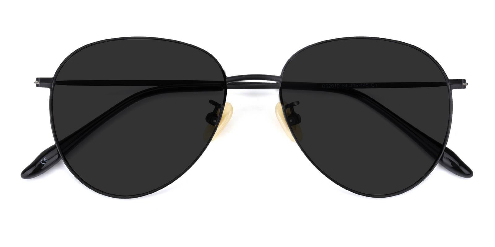 Tower Black Titanium Lightweight , NosePads , Sunglasses Frames from ABBE Glasses