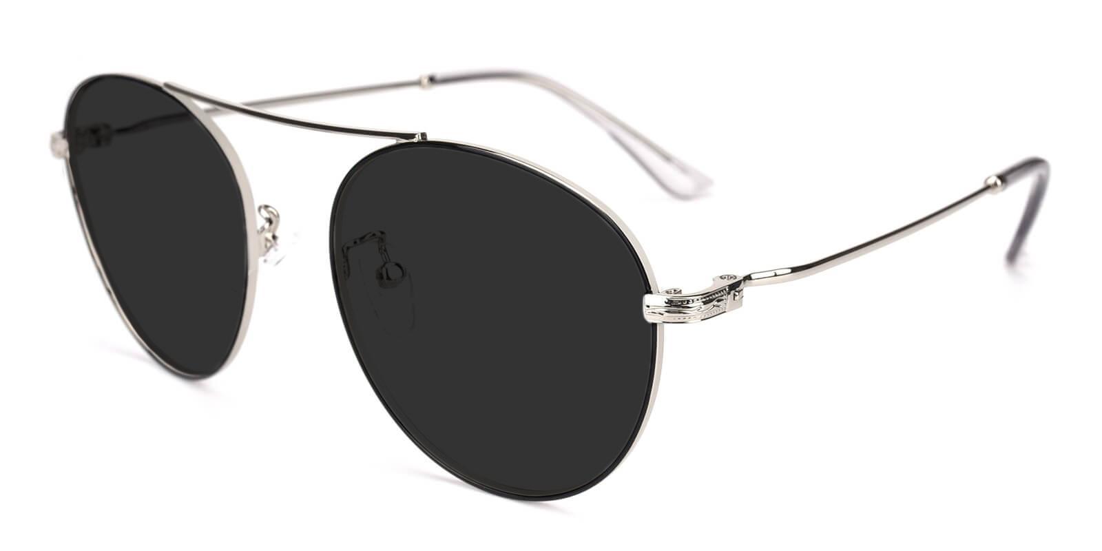 Cupertino Silver Metal NosePads , Sunglasses Frames from ABBE Glasses