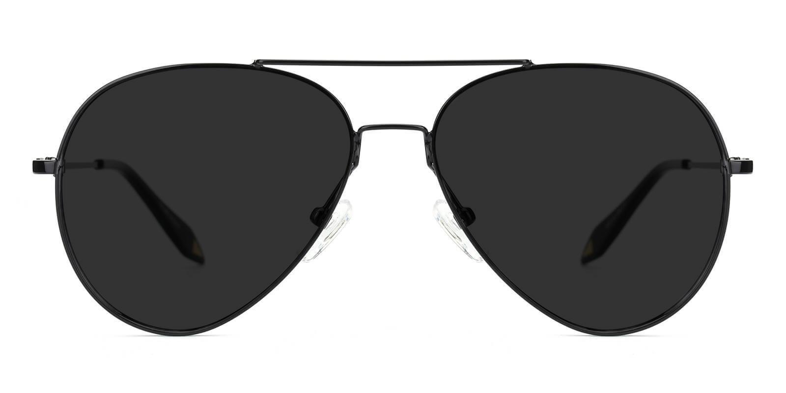 Dapper Black Metal NosePads , Sunglasses Frames from ABBE Glasses
