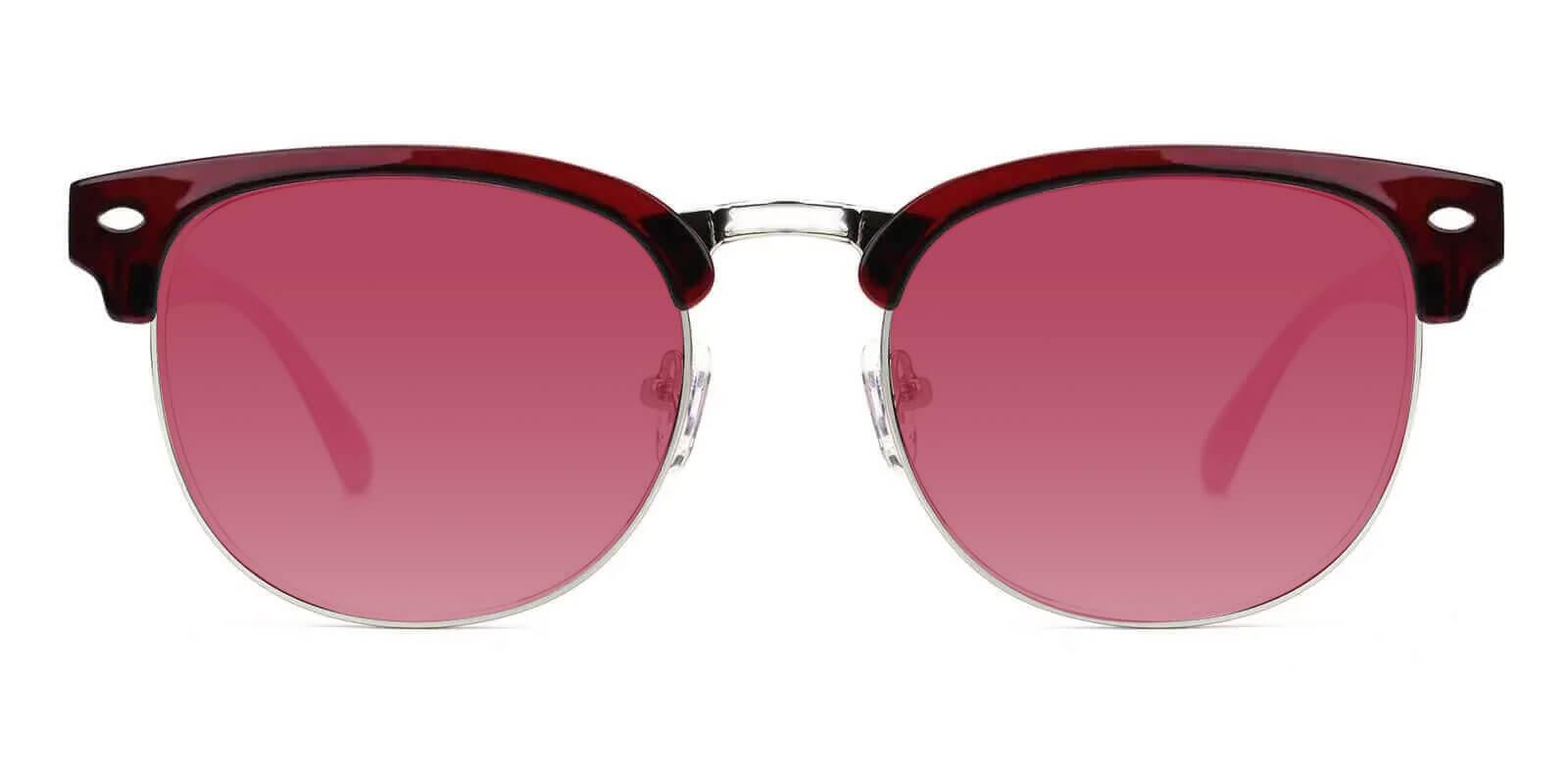 Giveny Red TR Sunglasses , NosePads Frames from ABBE Glasses
