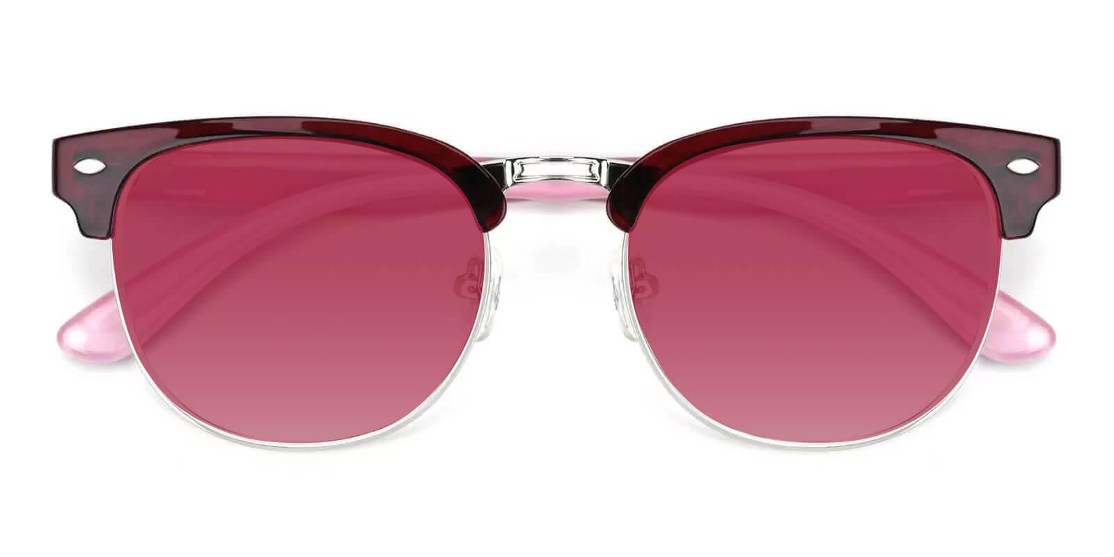 Giveny Red TR Sunglasses , NosePads Frames from ABBE Glasses