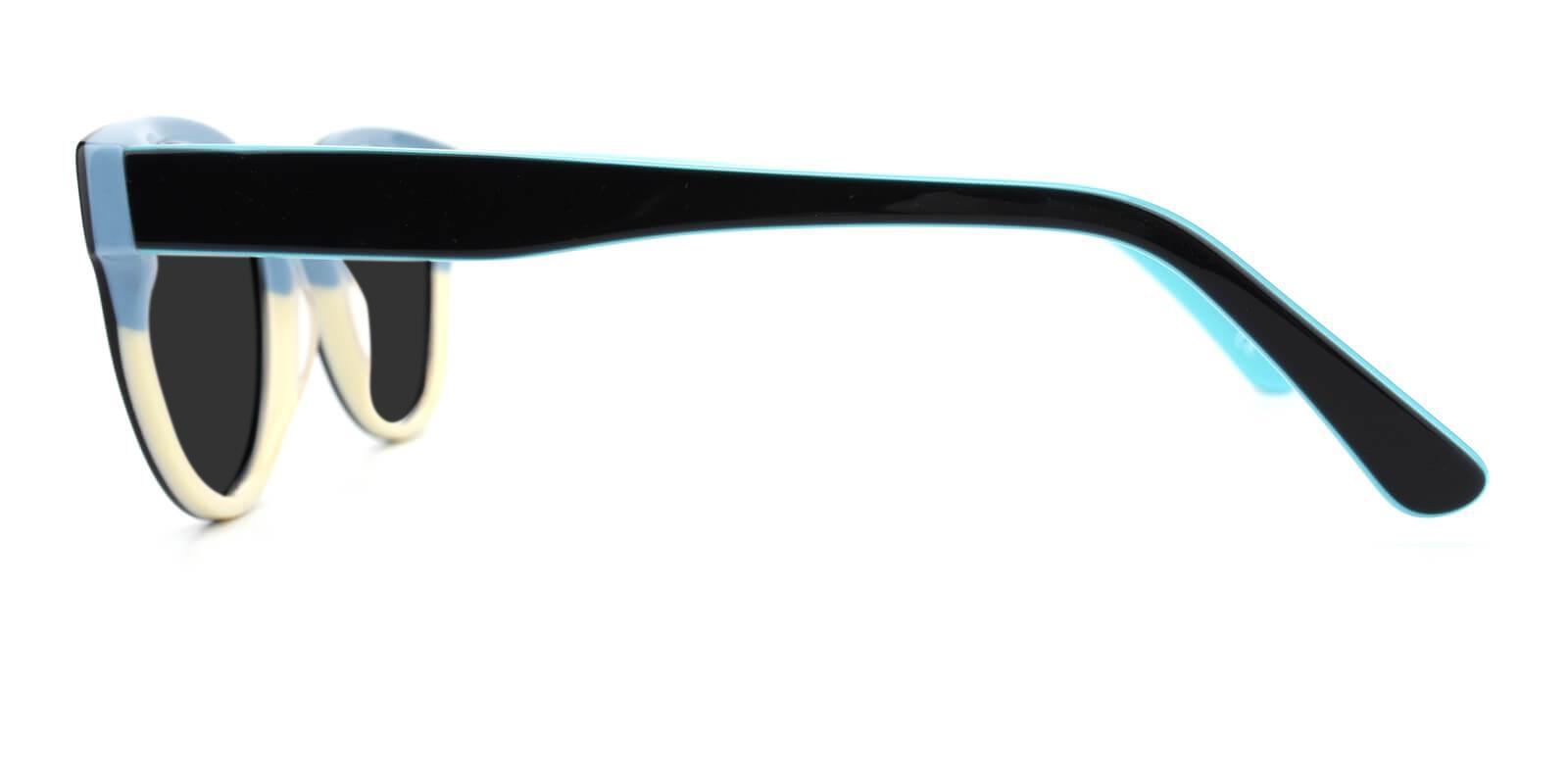 Wistful Blue Acetate SpringHinges , Sunglasses , UniversalBridgeFit Frames from ABBE Glasses