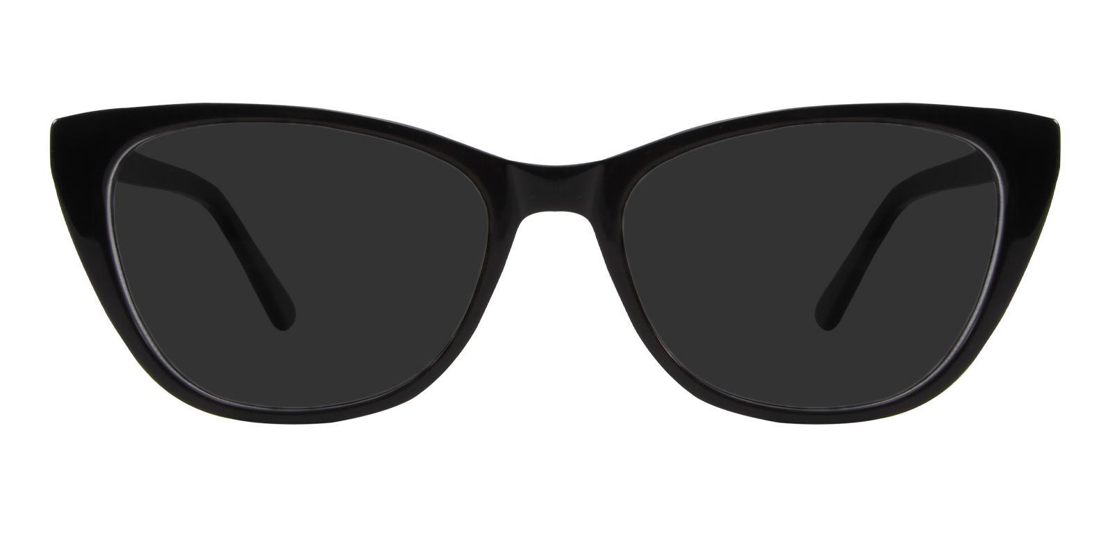 Ledger Black Acetate SpringHinges , Sunglasses , UniversalBridgeFit Frames from ABBE Glasses