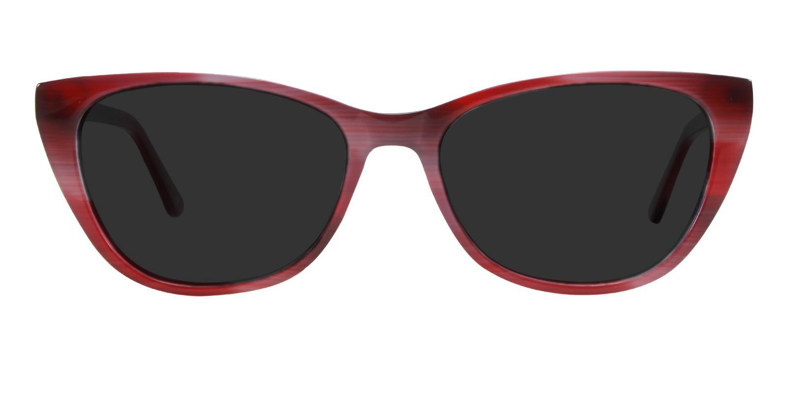 Ledger Red Acetate SpringHinges , Sunglasses , UniversalBridgeFit Frames from ABBE Glasses