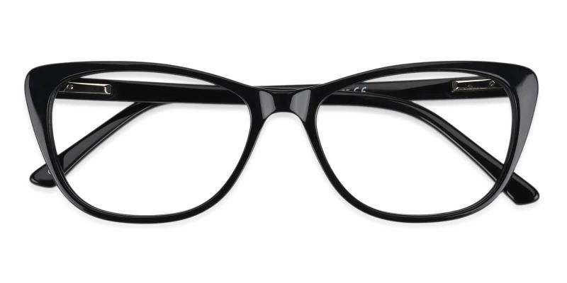 Yuke Black  Frames from ABBE Glasses