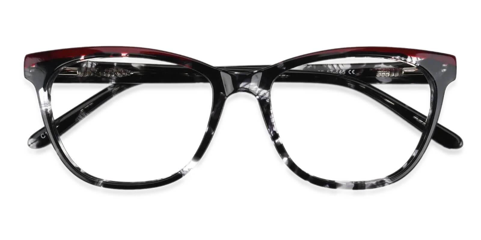 Volary Multicolor Acetate Eyeglasses , SpringHinges , UniversalBridgeFit Frames from ABBE Glasses