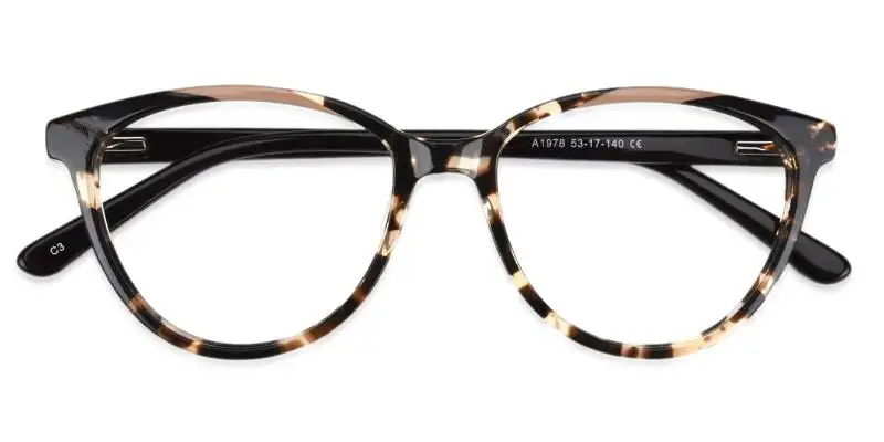 Joanne Leopard  Frames from ABBE Glasses
