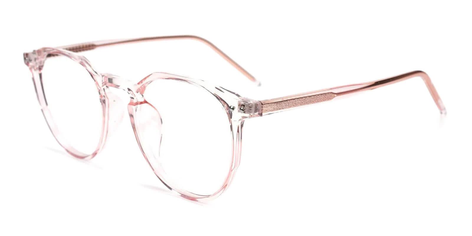 Mariner Pink Acetate Eyeglasses , SpringHinges , UniversalBridgeFit Frames from ABBE Glasses