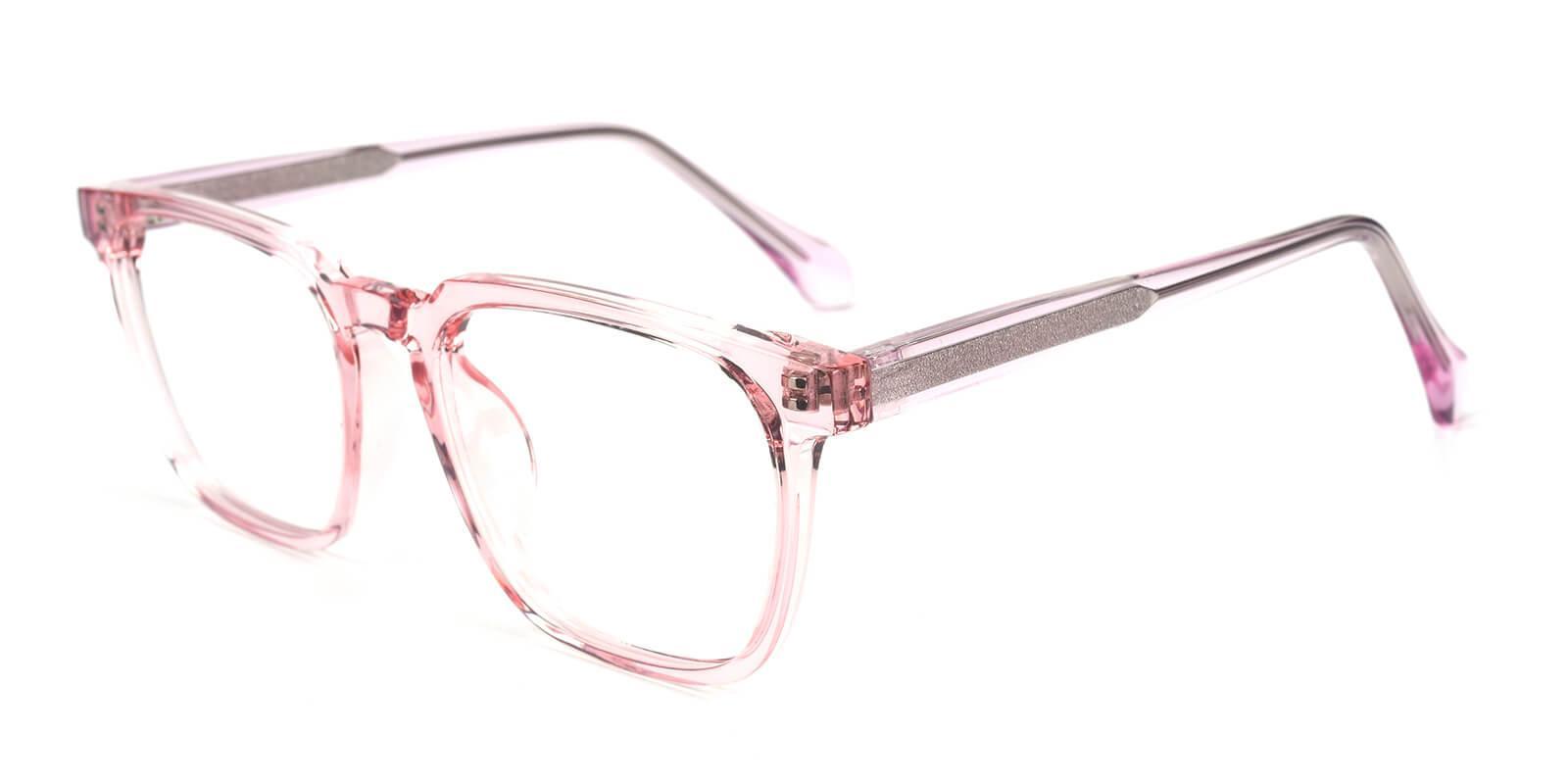 Oriana Pink Acetate Eyeglasses , SpringHinges , UniversalBridgeFit Frames from ABBE Glasses