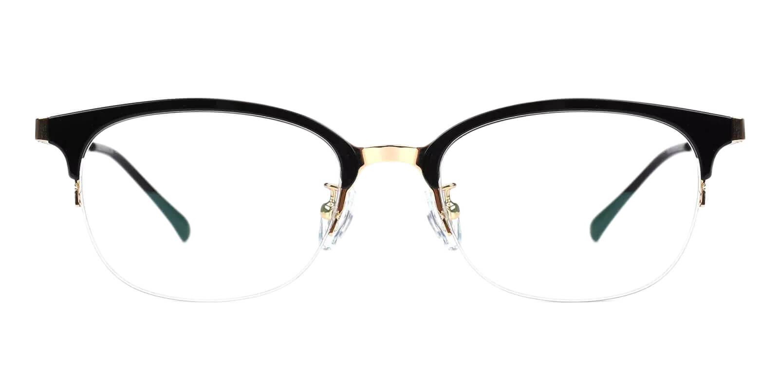 Polly Black Combination Eyeglasses , Fashion , NosePads Frames from ABBE Glasses