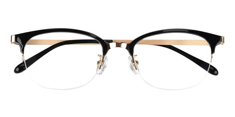 Polly Black  Frames from ABBE Glasses