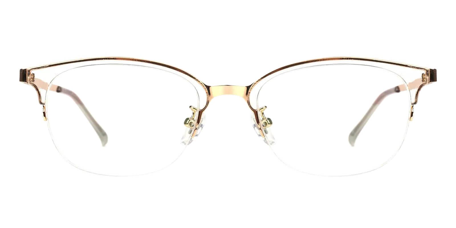Polly Translucent Combination Eyeglasses , Fashion , NosePads Frames from ABBE Glasses