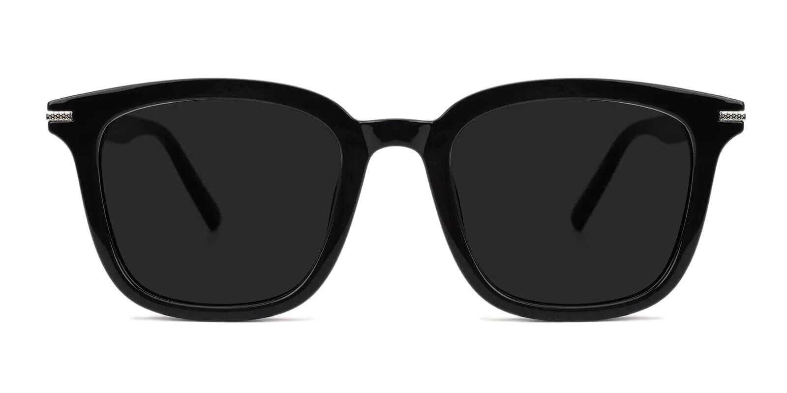 Willow Black Acetate Fashion , Sunglasses , UniversalBridgeFit Frames from ABBE Glasses