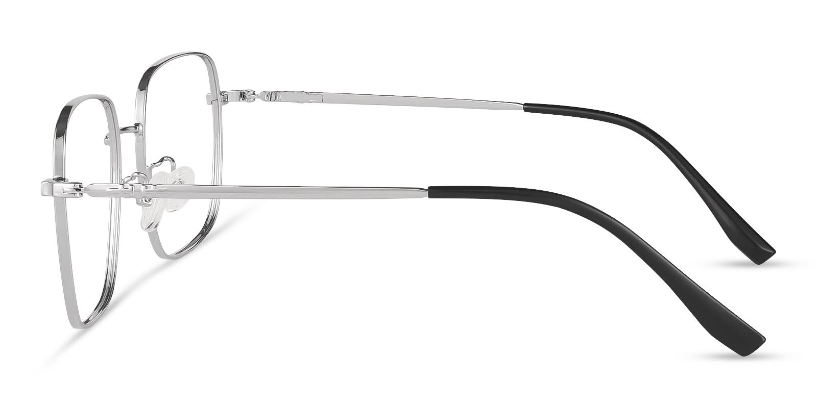 Rolita Silver Metal Eyeglasses , Fashion , NosePads Frames from ABBE Glasses
