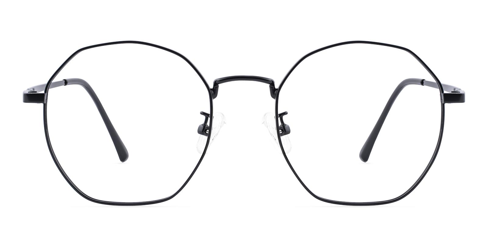 Jadeite Black Metal Eyeglasses , Fashion , NosePads Frames from ABBE Glasses