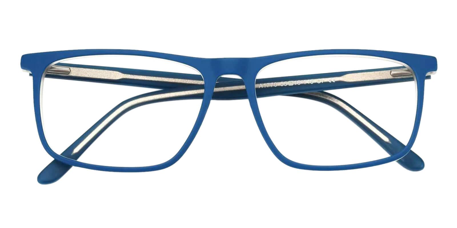Doris Blue Acetate Eyeglasses , Fashion , SpringHinges , UniversalBridgeFit Frames from ABBE Glasses