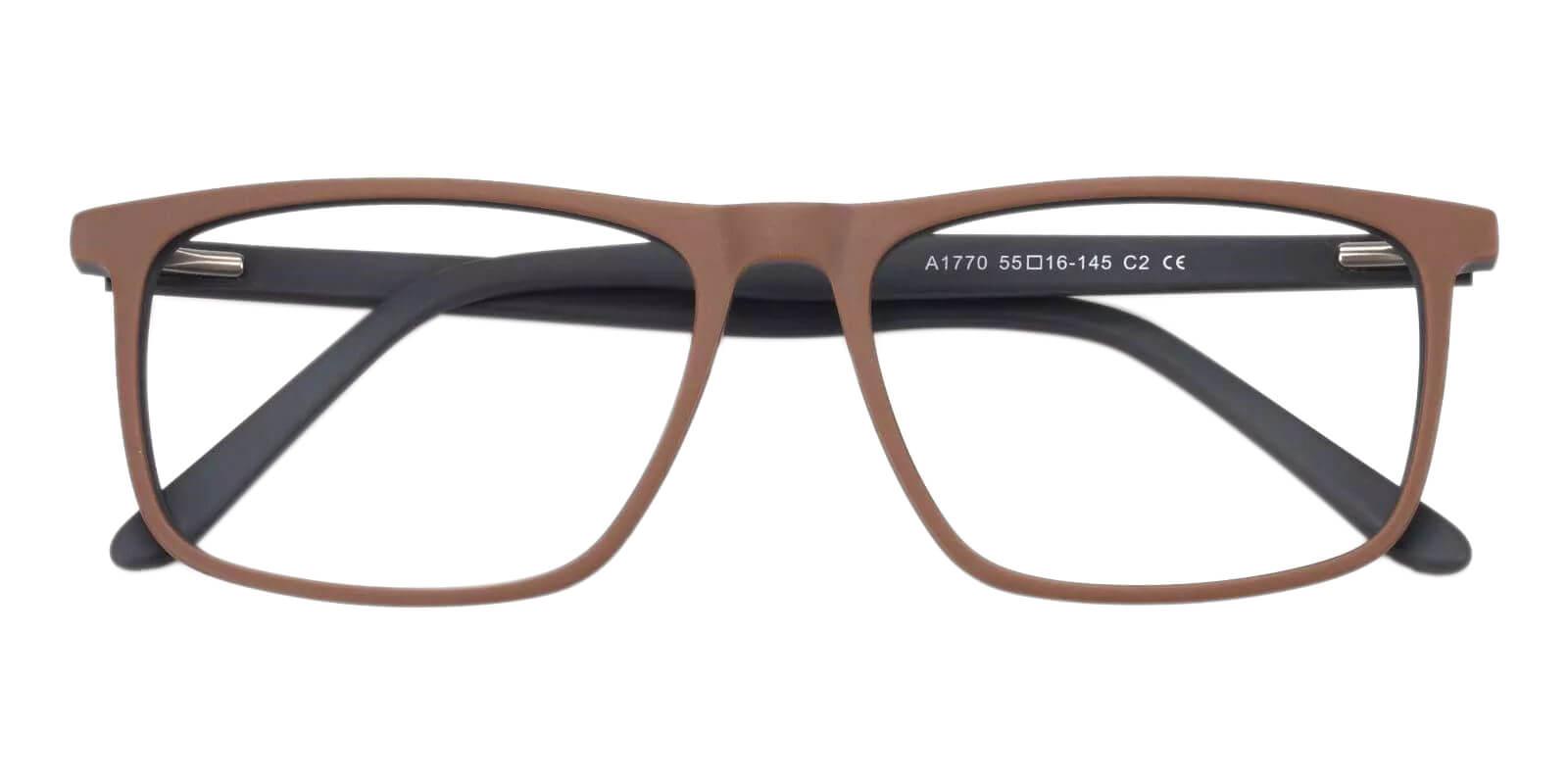 Doris Brown Acetate Eyeglasses , Fashion , SpringHinges , UniversalBridgeFit Frames from ABBE Glasses