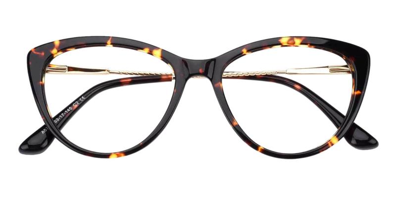 Satin Tortoise  Frames from ABBE Glasses