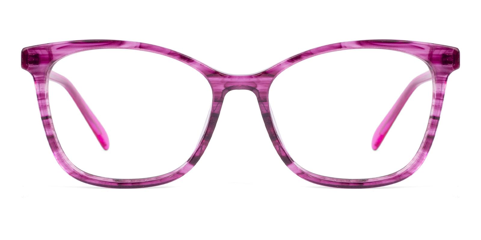 Coliny Pink Acetate Eyeglasses , Fashion , SpringHinges , UniversalBridgeFit Frames from ABBE Glasses