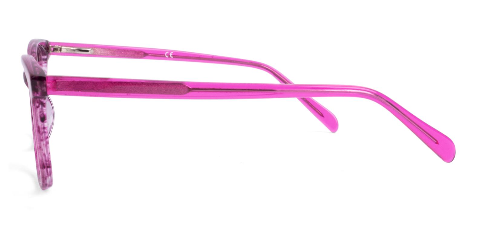 Coliny Pink Acetate Eyeglasses , Fashion , SpringHinges , UniversalBridgeFit Frames from ABBE Glasses