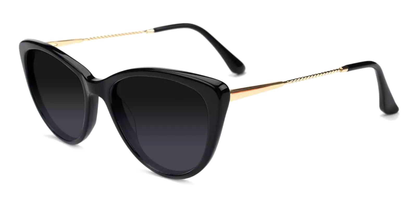 Benson Black Combination Fashion , SpringHinges , Sunglasses , UniversalBridgeFit Frames from ABBE Glasses